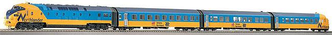 4 Unit Diesel train "Northlander" with Digital Sound (3-RAIL AC) "<br /><a href='images/pictures/Roco/69125.jpg' target='_blank'>Full size image</a>